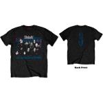 Slipknot: Unisex T-Shirt/WANYK Glitch Group (Back Print) (Small)