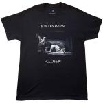 Joy Division: Unisex T-Shirt/Classic Closer (Small)