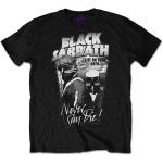 Black Sabbath: Unisex T-Shirt/Never Say Die (X-Large)