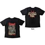 Slipknot: Unisex T-Shirt/Fuck Me Up (Back Print) (Medium)