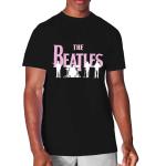 The Beatles: Unisex Hi-Build T-Shirt/Band Silhouettes (X-Large)