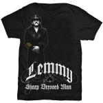 Lemmy: Unisex T-Shirt/Sharp Dressed Man (Small)