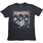 Run DMC: Unisex T-Shirt/B&W Photo (Large)