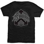 Lemmy: Unisex T-Shirt/Arrow Logo (X-Large)