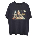 The Godfather: Unisex T-Shirt/Café Scene (Black) (X-Large)