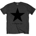 David Bowie: Unisex T-Shirt/Blackstar on Grey (XX-Large)