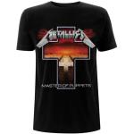 Metallica: Unisex T-Shirt/Master of Puppets Cross (Medium)