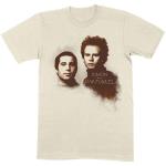 Simon & Garfunkel: Unisex T-Shirt/Faces (Small)
