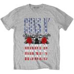 Guns N Roses: Guns N` Roses Unisex T-Shirt/US Flag in Logo (XX-Large)