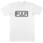 Pulp: Unisex T-Shirt/Different Class Logo (Large)