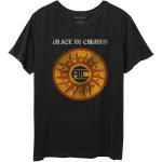 Alice In Chains: Unisex T-Shirt/Circle Sun Vintage (Large)