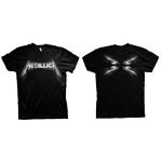 Metallica: Unisex T-Shirt/Spiked (Back Print) (Small)