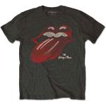 The Rolling Stones: Unisex T-Shirt/Vintage Tongue Logo (Medium)