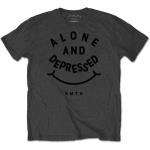 Bring Me The Horizon: Unisex T-Shirt/Alone & Depressed (Small)