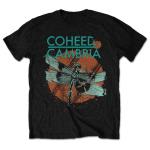 Coheed And Cambria: Unisex T-Shirt/Dragonfly (Medium)