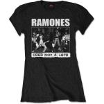 Ramones: Ladies T-Shirt/CBGB 1978 (Small)