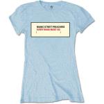 Manic Street Preachers: Ladies T-Shirt/Everything Must Go (X-Large)