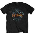 Def Leppard: Unisex T-Shirt/Shatter (Medium)