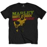 Bob Marley: Unisex T-Shirt/Roots Rock Reggae (X-Large)