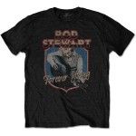 Rod Stewart: Unisex T-Shirt/Forever Crest (Black) (Large)
