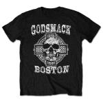 Godsmack: Unisex T-Shirt/Boston Skull (Medium)