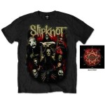 Slipknot: Unisex T-Shirt/Come Play Dying (Black) (Back Print) (XX-Large)
