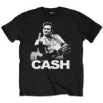 Johnny Cash: Unisex T-Shirt/Finger (Small)