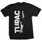 Tupac: Unisex T-Shirt/Side Photo (Medium)