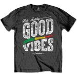 Bob Marley: Unisex T-Shirt/Good Vibes (Large)