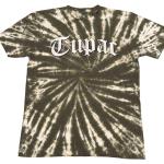 Tupac: Unisex T-Shirt/Gothic Logo (Wash Collection) (X-Large)