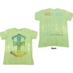 Guns N Roses: Guns N` Roses Unisex T-Shirt/Gradient Use Your Illusion Tour (Wash Collection & Back Print) (XX-Large)