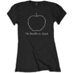 The Beatles: Ladies T-Shirt/On Apple (Embellished) (Small)