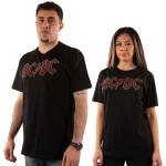 AC/DC: Unisex T-Shirt/Full Colour Logo (Embellished) (Small)