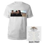 U2: Unisex T-Shirt/Joshua Tree Photo (Back Print) (Ex-Tour) (Small)
