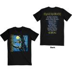 Iron Maiden: Unisex T-Shirt/Fear of the Dark Album Tracklisting (Back Print) (X-Large)