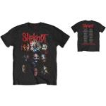 Slipknot: Unisex T-Shirt/Prepare for Hell 2014-2015 Tour (Back Print) (Small)