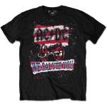 AC/DC: Unisex T-Shirt/We Salute You Stripe (Large)