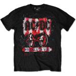 AC/DC: Unisex T-Shirt/We Salute You Bold (Small)