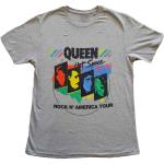 Queen: Unisex T-Shirt/Back Chat (Large)