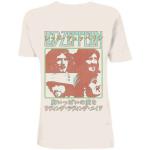 Led Zeppelin: Unisex T-Shirt/Japanese Poster (Small)