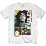 Bob Marley: Unisex T-Shirt/56 Hope Road Rasta (Retail Pack) (Small)