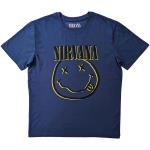Nirvana: Unisex T-Shirt/Inverse Happy Face (Medium)