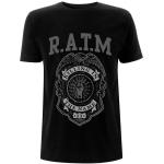Rage Against The Machine: Unisex T-Shirt/Grey Police Badge (XX-Large)