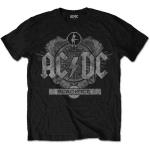AC/DC: Unisex T-Shirt/Black Ice (Medium)