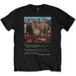 The Beatles: Unisex T-Shirt/Sgt Pepper 8 Track (Large)