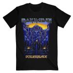 Iron Maiden: Unisex T-Shirt/Dark Ink Powerslaves (Small)