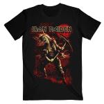Iron Maiden: Unisex T-Shirt/Benjamin Breeg Red Graphic (Small)