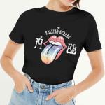 The Rolling Stones: Ladies Hi-Build T-Shirt/Sixty Rainbow Tongue `62 (XX-Large)