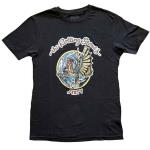 The Rolling Stones: Ladies T-Shirt/Sixty Dragon Globe (Foiled) (Small)