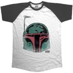 Star Wars: Unisex Raglan Tee/Boba Head (X-Large)